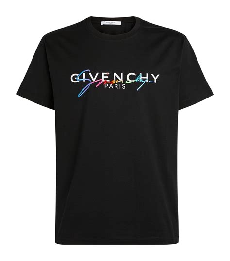 black and white raglan tee from givenchy|givenchy polo shirts.